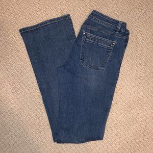 WHBM Skinny Flare Jeans - Size 6R